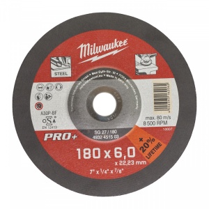 Disc polizat metal Milwaukee PRO+ - SG 27 / 180