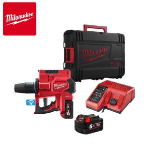 Dispozitiv hidraulic pentru expandat țevi UPONOR™ Q&E M18™ ONE-KEY™ FORCE LOGIC™ M18 ONEBLPXPL-502C, echipat, 2 baterii, incarcator, valiza - Img 1