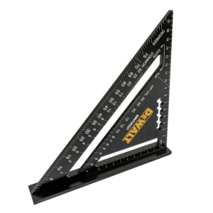 Echer tamplarie Dewalt DWHT25227-0, 180 mm, sistem metric, aluminiu - Img 4