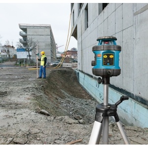 EL 515 Plus, Nivelă laser rotativă cu reglare automată pe orizontală, vertical-manual - până la 400 m diametru, cu receptor - Img 4
