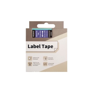 Etichete cu sclipici AIMO color pop 12mm x 3m, alb violet, AIMO D1600, PR3DV5 - Img 2