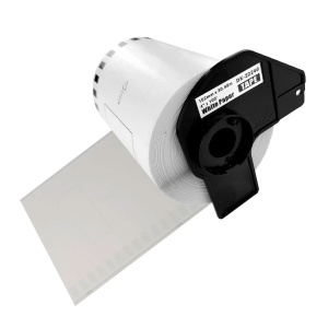 Etichete late modul continuu DK-22246 albe 102mm x 30.48m suport plastic inclus compatibile Brother DK-22246 DK22246 - Img 1