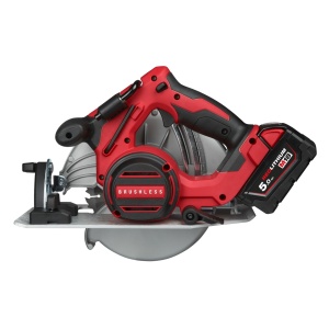 Fierastrau circular cu acumulator Milwaukee M18 BLCS66-502X, adancime taiere 66 mm, livrat cu acumulatori, valiza - Img 12