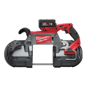 Fierastrau cu banda cu acumulator Milwaukee FUEL M18 CBS125-0, capacitate taiere metal ∅ 125 mm, livrat fara acumulator - Img 8