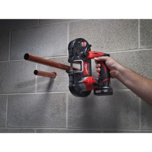 Fierastrau cu banda cu acumulator Milwaukee M12 BS-402C, capacitate taiere metal ∅ 41 mm, livrat cu acumulator, valiza - Img 9