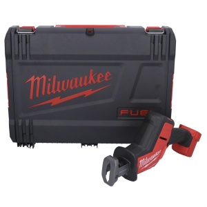 Fierastrau sabie cu acumulator Milwaukee FUEL M18 FHZ-0X, livrat fara acumulatori, cu valiza
