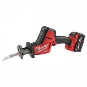Fierastrau sabie cu acumulator Milwaukee FUEL M18 FHZ-502X, livrat cu acumulatori, valiza