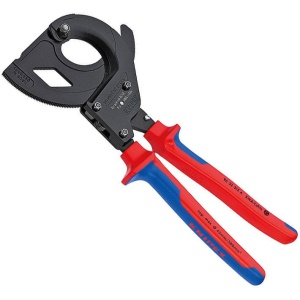 Foarfeca cu clichet pentru taiat cabluri, KNIPEX, 315 mm - Img 5