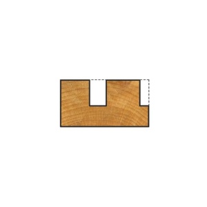 Freza dreapta HSS Wolfcraft 3800000, 4x13 mm, tija 6 mm - Img 2