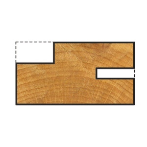 Freza tip slit Wolfcraft 3270000, 45x1.5 mm, tija 8 mm - Img 3