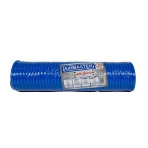 Furtun spiralat, lungime 10m, 8x5 mm Airmaster AIR-10-8X5, cuple rapide cu arc - Img 3