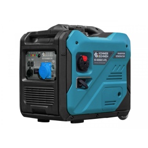 Generator de curent 5.5 kW inverter - benzina - insonorizat - Konner & Sohnen - KS-6000iE-S-ATS
