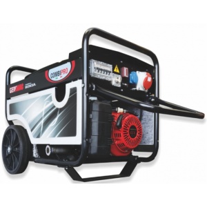 Generator de curent GENMAC CombiPro G7900HC-M P maxim 6,4 KW/400V 2,2 KW/230V motor Honda GX390 DE