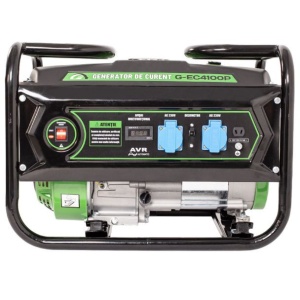 Generator de curent pe benzina Greenfield G-EC4100P, portabil, monofazat, 3 kVA, 3 kW, bobinaj alternator cupru - Img 2