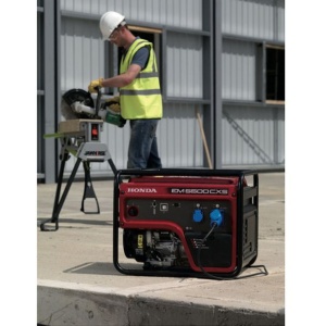 Generator de curent pe benzina Honda EM5500CXS2, portabil, monofazat, 5.5 kW, pornire electrica - Img 3