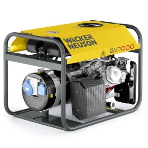 Generator de curent pe benzina Wacker Neuson GV7000A, portabil, monofazat, 5.4 kW - Img 4