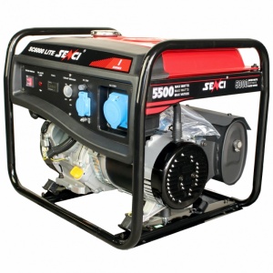 Generator de curent SENCI SC6000 LITE putere maxima 5,5 kW 230V - Img 1