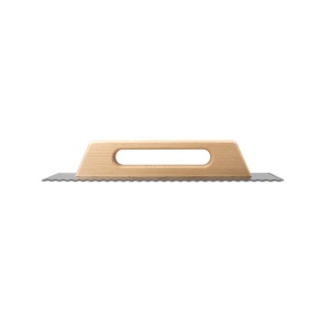 Gletiera dintata cu maner din lemn 48cm, 8x8mm - RUBI-65959 - Img 2