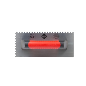 Gletiera dintata cu maner Rubiflex 28cm, 6x6mm - RUBI-75955 - Img 2