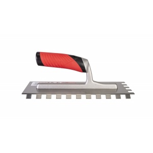 Gletiera dintata MRA 45° cu maner Rubiflex 28cm, 12x12mm - RUBI-75923 - Img 3