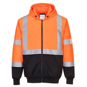 Hanorac Hi-Vis Bicolor cu Fermoar B315 - Img 2