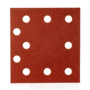 Hârtie abrazivă 115x107, 10 găuri, gran 180, 10 buc