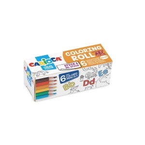Hârtie mini coloring roll Carioca 85 x 10 cm