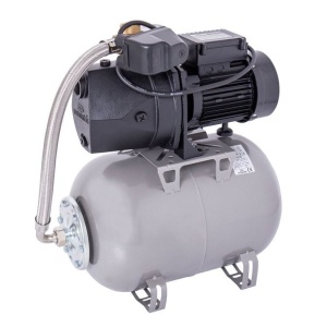 Hidrofor cu pompa autoamorsanta Wasserkonig FL477325, fonta, putere 1000 W, debit 4380 l/h, inaltime refulare 47 m, vas de expansiune 24 l - Img 2