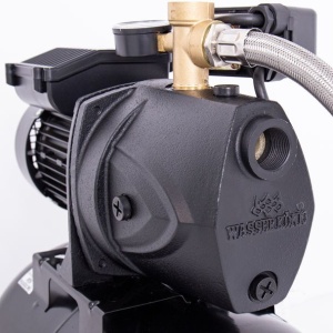 Hidrofor cu pompa autoamorsanta Wasserkonig FL508225, fonta, putere 1200 W, debit 4920 l/h, inaltime refulare 50 m, vas de expansiune 24 l - Img 5
