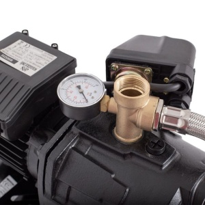 Hidrofor cu pompa autoamorsanta Wasserkonig WSK5255-25, fonta, putere 1300 W, debit 5220 l/h, inaltime refulare 55 m, vas de expansiune 24 litri - Img 6