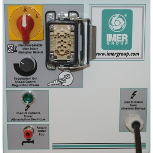 IMER, Masina de slefuit, Speedy, diametru paleta slefuire 370 mm, viteza rotatie disc 100 rpm, motor 230V, 0.8 kW - Img 4