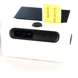 Imprimanta termica M200, aparat etichetat multifunctional, Bluetooth, 80 mm, etichete formate mari, acumulator Li-Ion 2200 mAh - Img 3