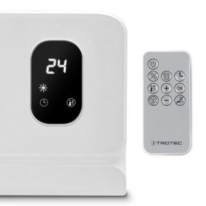 Incalzitor electric de perete, Trotec, monofazat cu ventilator si telecomanda/termostat digital, tip TFC-W27E - Img 6