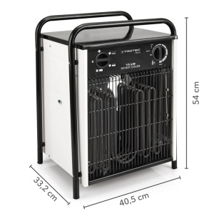Incalzitor electric, tip TDS75, 15kW, 380V, Trotec - Img 2
