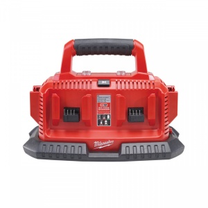 Incarcator rapid 6 porturi Milwaukee M1418 C6, pentru acumulatorii M14, M18