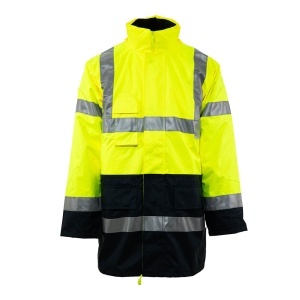 Jacheta de protectie HI-VIS 3 IN 1 SWEDEN PROFESSIONAL, RENANIA, Galben Fluo - L