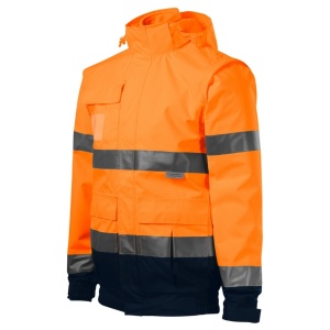 Jachetă unisex, HV Guard 4 in 1, 210/280 g/m² 5V2 - Img 2