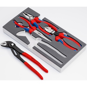 KNIPEX 00 20 01 V15 Set de clești în suport de spumă - Img 3