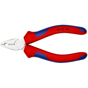 KNIPEX 08 05 110 Clește mini combinat cu manşoane multicomponent cromat 110 mm - Img 3