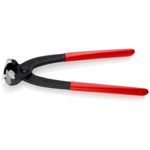 KNIPEX 10 99 I220 Cleşti pentru cleme de prindere cu urechi acoperite cu plastic vopsit negru 220 mm - Img 2