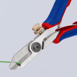 KNIPEX 11 82 130 Cleşte pentru dezizolare pentru sisteme electronice cu manşoane multicomponent 140 mm - Img 4