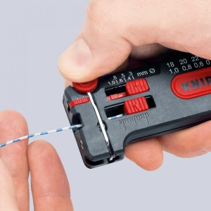 KNIPEX 12 80 100 SB Dezizolator mini 100 mm - Img 3