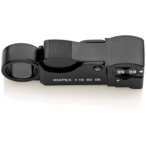 KNIPEX 16 60 05 SB Dezizolator pentru cabluri coaxiale 105 mm - Img 2