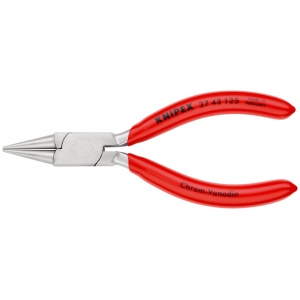 KNIPEX 37 43 125 Clește de prindere pentru mecanică fină acoperite cu plastic cromat 125 mm - Img 3