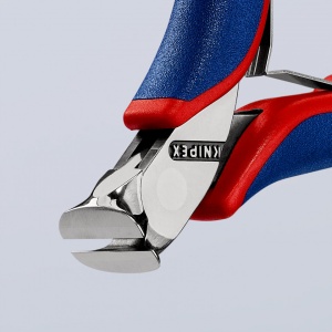KNIPEX 64 12 115 Tăietor frontal pentru instalații electronice cu manşoane multicomponent 115 mm - Img 5