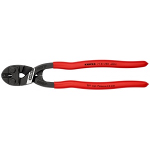 KNIPEX 71 31 250 CoBolt® XL Tăietor compact pentru bolțuri acoperite cu plastic vopsit negru 250 mm - Img 3