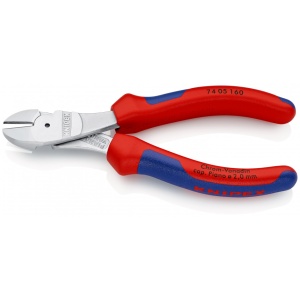 KNIPEX 74 05 160 Șfic de forță cu manşoane multicomponent cromat 160 mm - Img 2