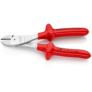 KNIPEX 74 07 200 Șfic de forță izolat prin imersie, testat de VDE cromat 200 mm - Img 2