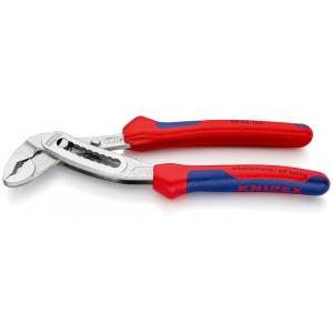 KNIPEX 88 05 180 Alligator® Cleşte pentru pompe de apă cu manşoane multicomponent cromat 180 mm - Img 1
