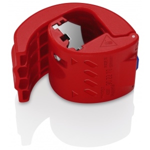 KNIPEX 90 22 10 BK BiX® Tăietoare de țevi din plastic și manșoane de etanșare 72 mm - Img 8